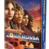 Asmodee Pandemic Red Zone North America Board Game, Multicoloured, 8398