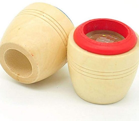 EQLEF Wooden Educational Magic Kaleidoscope Baby Kid Children Learning Puzzle Toy