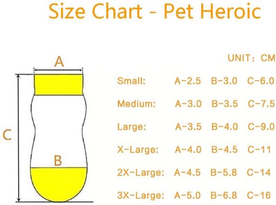Harfkoko Pet Heroic 6 Sizes Anti-Slip Knit Dog Socks&Cat Socks with Rubber Reinforcement, Anti-Slip Knit Dog Paw Protector&Cat Paw Protector for Indoor Wear, Suitable for Small&Medium&Large Dogs&Cats - Image 2