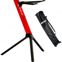 STAY MUSIC Compact Keyboard Stand with Bag - Red