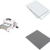 Sizzix Big Shot Machine Bundle, Standard Cutting Pads, Silicone Rubber Mat & Impressions Pad