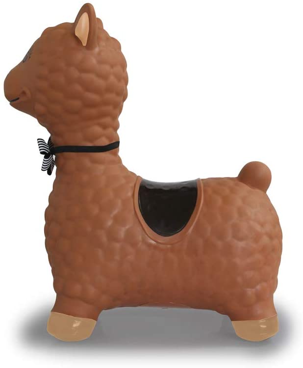 JAMARA 460542 Lama Bouncy Toy with Pump BPA-Free, up to 50 kg, Promotes Balance and Motor Skills, Robust and Durable, Easy to Clean - Image 4
