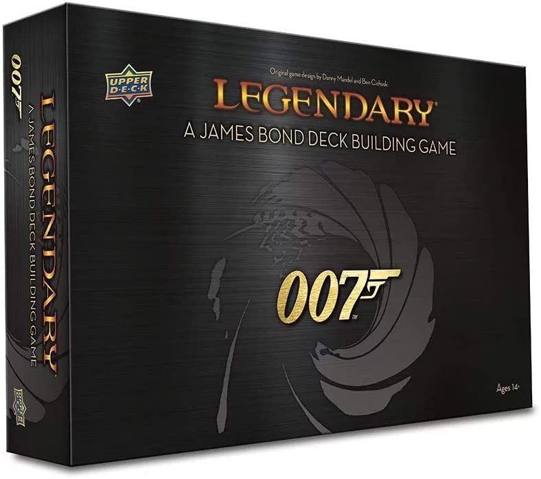 Upper Deck UPD91752 Legendary: James Bond 007 Deck Building Game, Mixed Colours, Verschiedene Farben