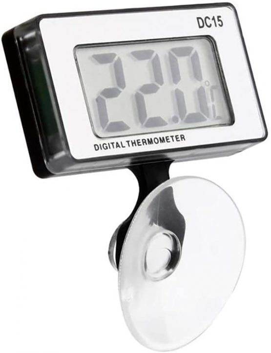 Gellvann Digital Aquarium Thermometer Submersible with Suction Cup Waterproof LCD Digital Fish Tank Aquarium Thermometer for Tropical and Marine - Image 3