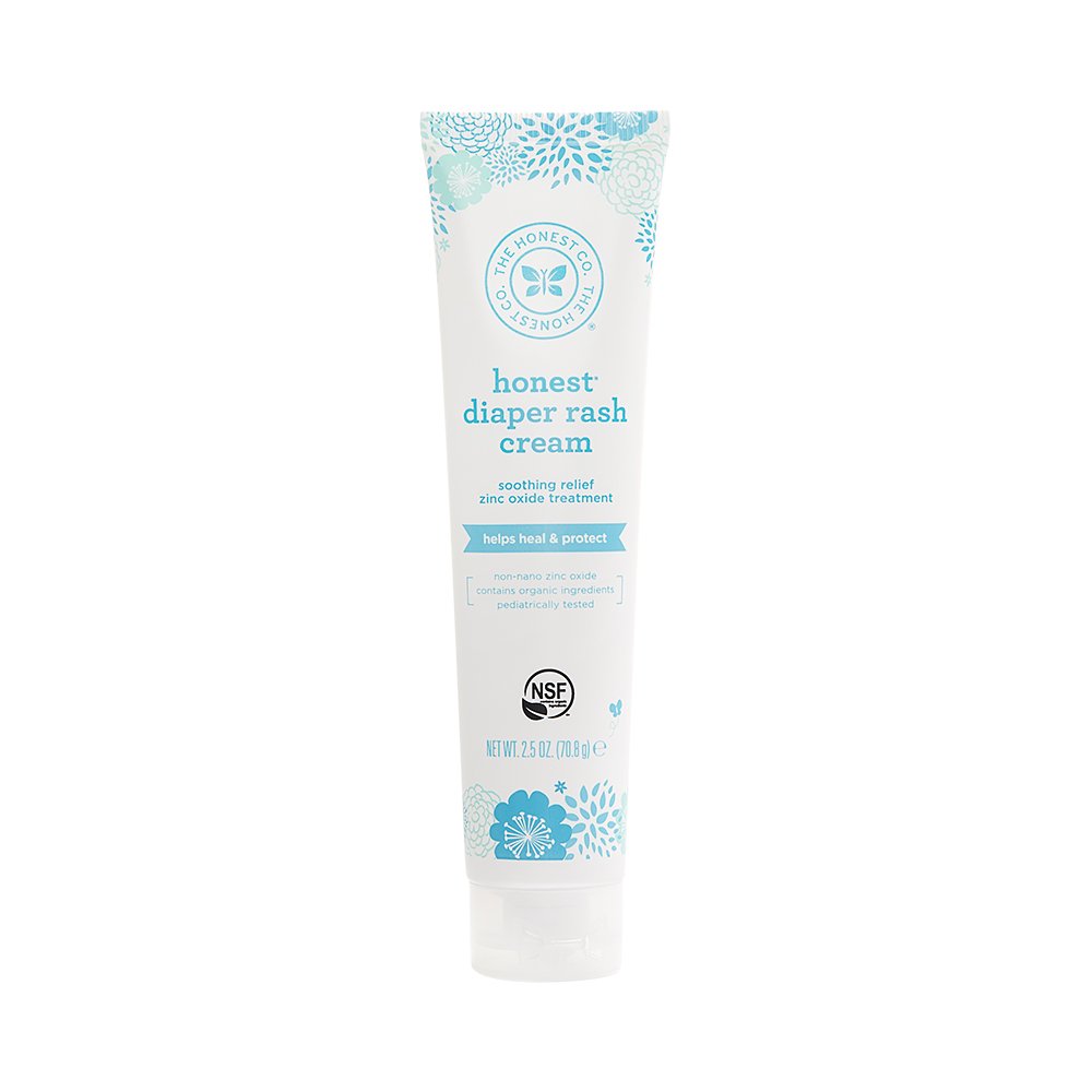 Honest Diaper Rash Cream, 2.5 Ounce
