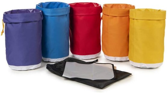 Hyindoor Bubble Bags 1 Gallon 5 Bag Herbal Ice Bubble Hash Bag Essence Extractor Kit Come with Pressing Screen and Storage Bag