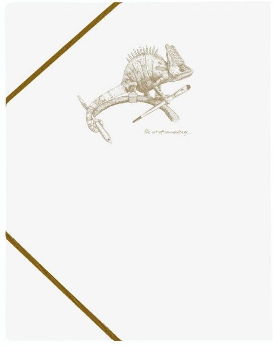 Clairefontaine 104514C Elasticated Folder with 3 Flying Spirit Flaps 24 x 32 cm White Cover Random Design - Image 2