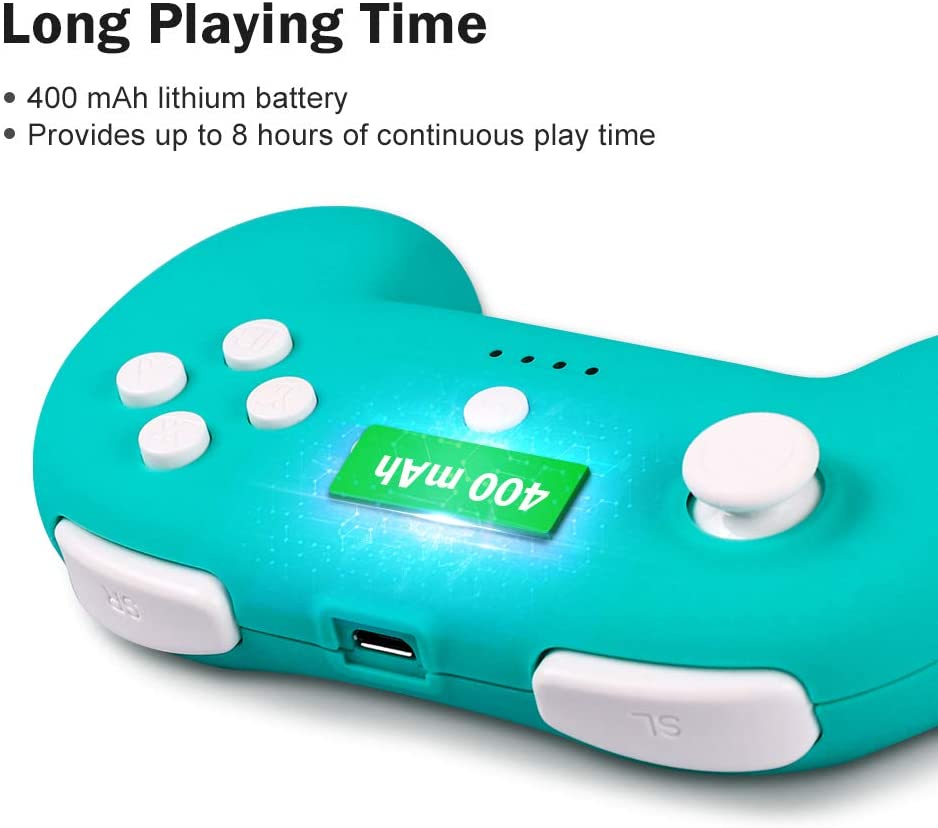 Wireless Pro Gaming Controller Joystick with Vibration for Switch Console,Gamepad Compatible with Windows PC Via Bluetooth (Nintendo 3DS) - Image 3