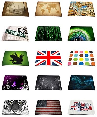 Silent Monsters Mouse Mat Medium 14 x 10 inches / 36 x 25 cm, Fire Dragon, Lasercut Edges, washable & rollable Mouse Pad - Image 2