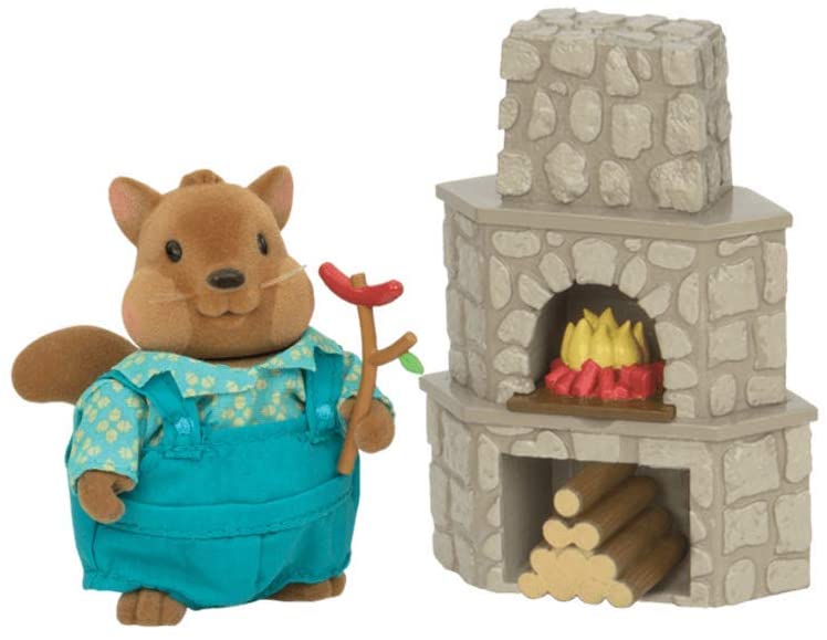 Li'l Woodzeez, Toy Patio, Doll Furniture, Playhouse Accessories, 12 Pieces Playset for Figurines - Image 2