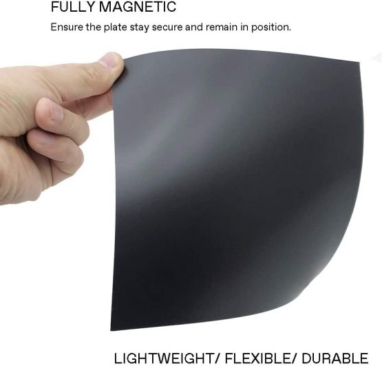 BEEWAY L Plates Fully Magnetic for Car Learning Driver - Extra Thick 1.0mm Strong Magnetic Back for Vehicles, Easy to Attach & Remove - 2 Pack - Image 4
