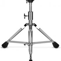 Vangoa Drum Throne, Adjustable Drum Stool Deluxe Thick Padded Drum Seat Portable Height Drum Stools, Black