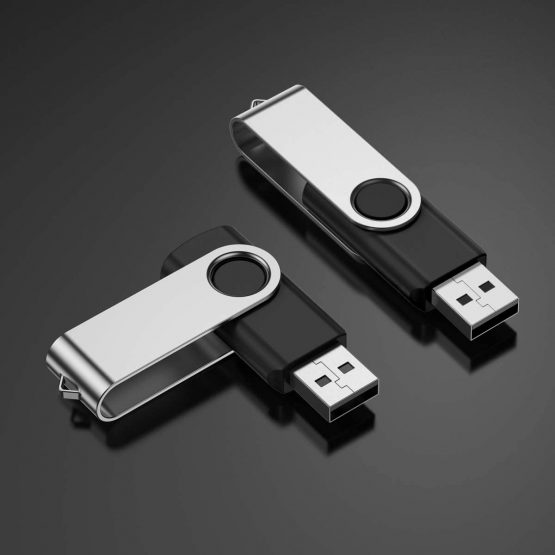 2GB USB Memory Stick 10 Pack JEVDES Pen USB 2.0 Flash Drive Swivel Design Thumb Drive For Data Storage Zip Drive Jump Drive with LED Light - Image 2