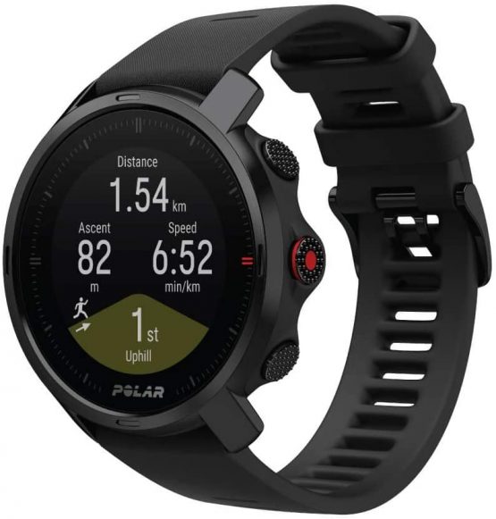 Polar Grit X, Rugged Multisport GPS Smart Watch, Ultra-Long Battery Life, Wrist-based Heart Rate, Military-Level Durability, Sleep and Recovery, Navigation, Trail Running, Mountain Biking