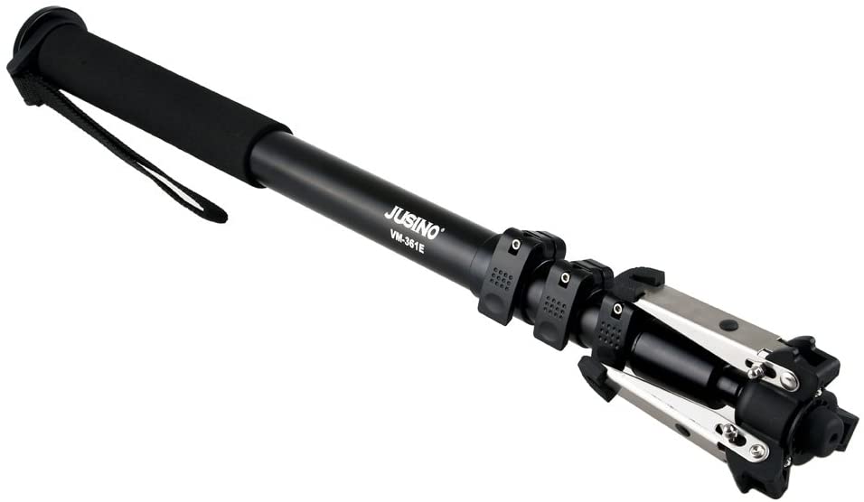 JUSINO Monopod with Removable Base/Table Tripod (Quick Release Clips) VM-324E, VM-324E (12 kg load) - Image 4