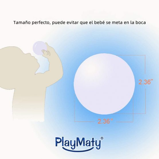 PlayMaty Play Ball Pit Balls - 2.36inches Phthalate&BPA Free Plastic Ocean Colour Balls for Playhouse Play Tent Playpen Pool Party Decoration Pack of 70 (Pink) - Image 4