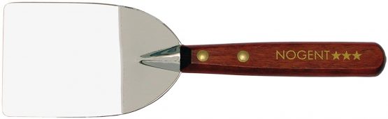Nogent 1710 Food Turner Small Stainless Steel with Wooden Handle
