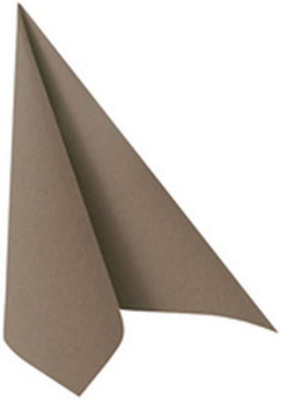 Papstar Napkins, Tissue, Olive Green, 7.8 x 20 x 20 cm - Image 2