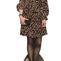 Star Cutouts Ltd CS770 Lifesize Cardboard Free Desktop Cutout of Clemence Poesy 173cm Tall, Multi-Colour