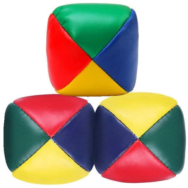 Kaptin 3 Pack Juggling Balls for Beginners,Circus Balls,Mini Juggle