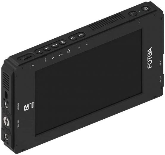 Fotga DP500IIIS A70TLS 7-Inch Touch Screen FHD IPS Video On-Camera Field Monitor,3D LUT, 3G SDI/4K HDMI Input/Output,1920x1080,Dual NP-F NP-F970 F770 Battery Plate for DSLR Mirrorless Cinema Camera - Image 3