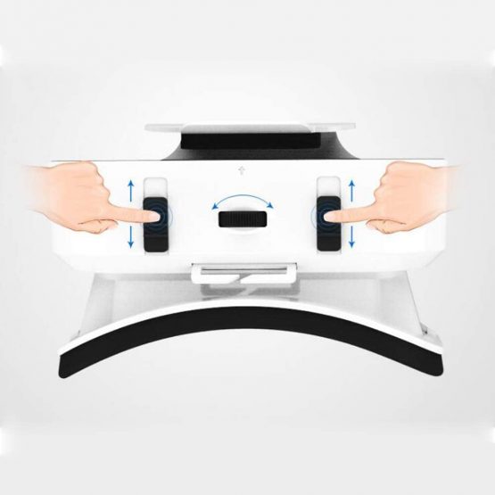 Virtual Real Store VR Headset Compatible with iPhone & Android Phone-Virtual Reality Headsets Google Cardboard -Mini Exquisite Light Weight- Comfortable New 3D VR Glasses(VR4.0 VR BOX, 1 PACK) - Image 2