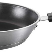 Fiskars 1052246 Frying Pan, Dia: 26 cm, Suitable for All hobs, Stainless Steel/Plastic, Scratch-Resistant, Hard Face, Black