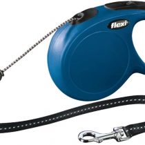flexi New Classic Retractable Lead Cord, Small, Blue