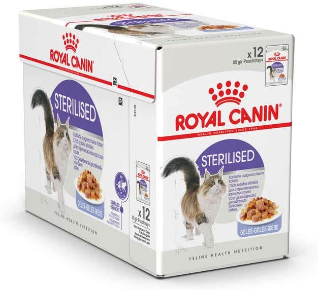 Royal Canin Sterilised Care in Jelly Adult Wet Cat Food 85g (Pack of 12), 1.05 kg (Pack of 1) - Image 4