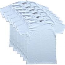 Kirkland Signature Kirkland Men's Crew Neck White T-Shirts 6 Pack Medium