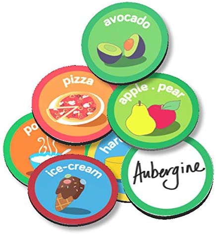 Eat Well Magnetic Food Chart by Fiesta Crafts, Eat Healthy Reward chart for children - Image 3
