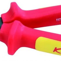KS Tools 117.1121 ERGOTORQUE VDE bent nose pliers, 210mm