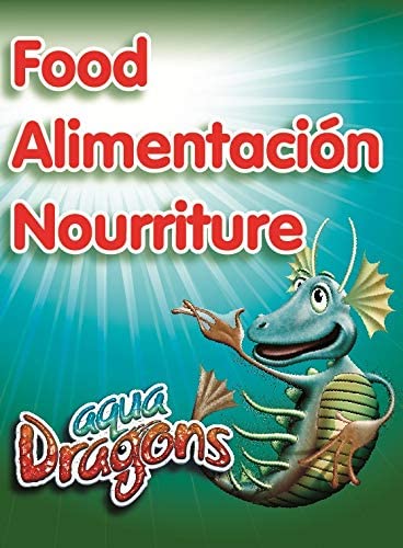 Aqua Dragons STEM Educational Toy, Food for Feeding Water Dragons for Educational and Scientific Purposes