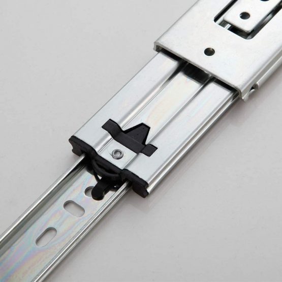 AOLISHENG Heavy Duty Drawer Runners Full Extension Drawer Slides Rails Heavy Duty 80kg Bearing Capacity, 1 Pair (Without Lock, 38 inch (950mm)) - Image 4