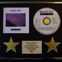 LEVEL 42/CD DISPLAY/LIMITED EDITION/COA/LEVEL BEST