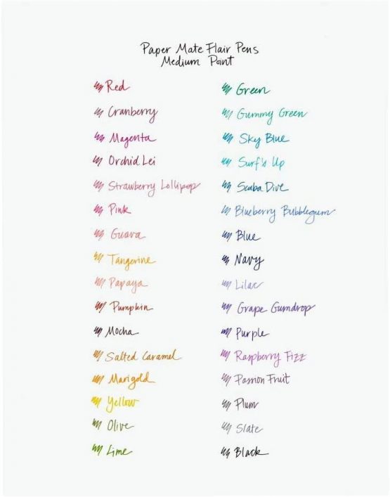 Paper Mate Flair Felt Tip Pens | Medium Point (0.7mm) | Sky Blue | 12 Count - Image 4