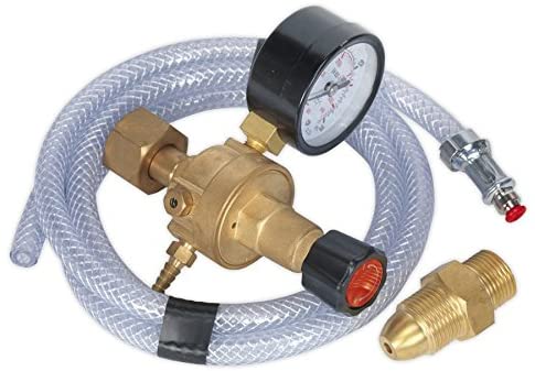Sealey REG/KIT/MO Industrial MIG Gas Regulator Kit, 1 Gauge Regulator, 160mm x 235mm x 155mm