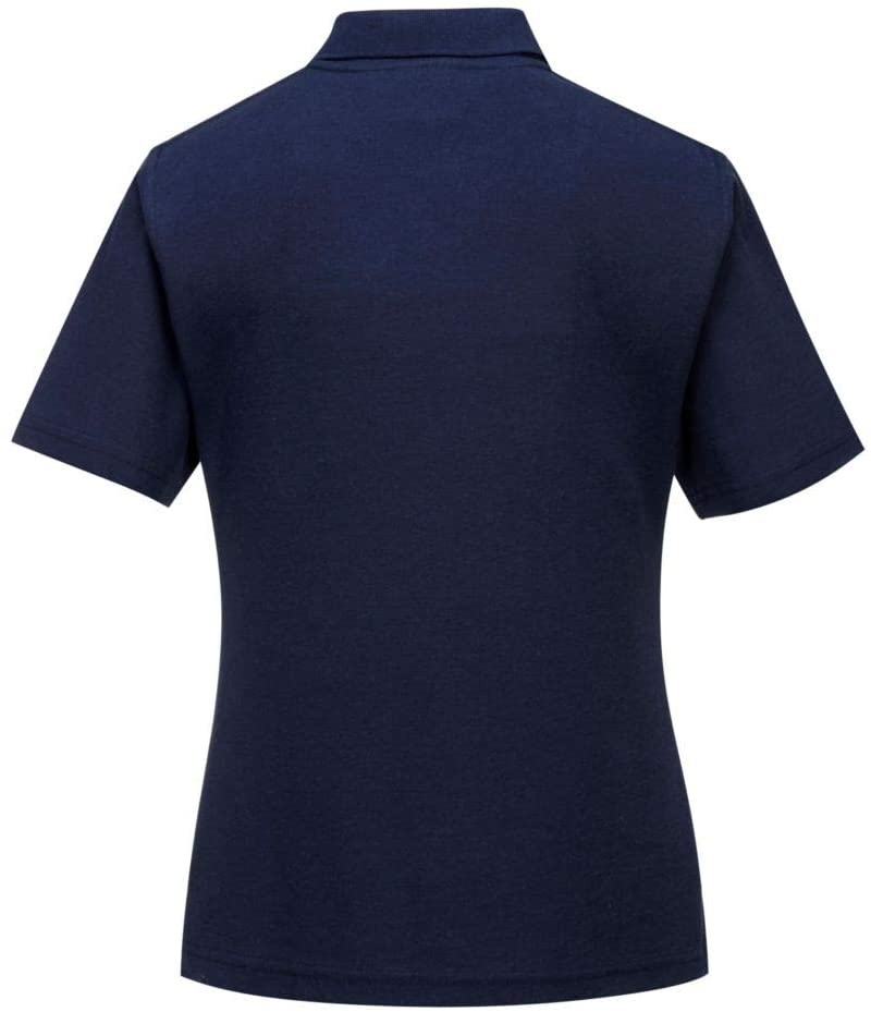 Portwest Naples Women's Polo Shirt, Size: XS, Colour: Navy, B209NARXS - Image 2