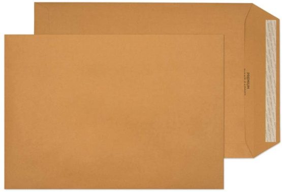 Blake Premium Avant Garde C4 324 x 229 mm 130 gsm Heavyweight Extra Strong Peel & Seal Pocket Envelopes (AG0046) Cream Manilla - Pack of 250