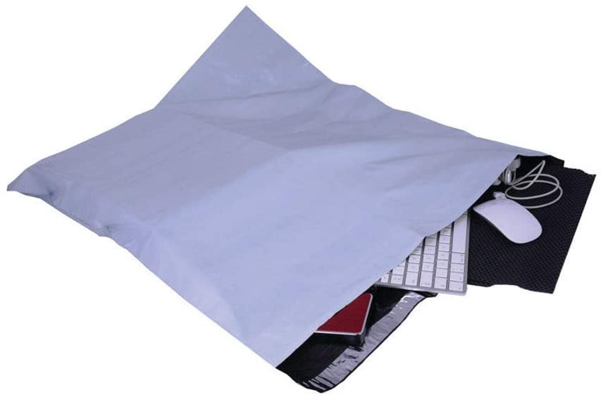 GoSecure Envelope Extra Strong Polythene 600 x 700 mm Opaque (Pack of 50) PB22239, White