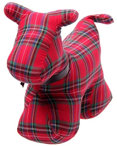 Puckator Polyester Door Stop - Tartan Scottie Dog, Mixed, Height 24cm Width 29cm Depth 10cm - Image 2