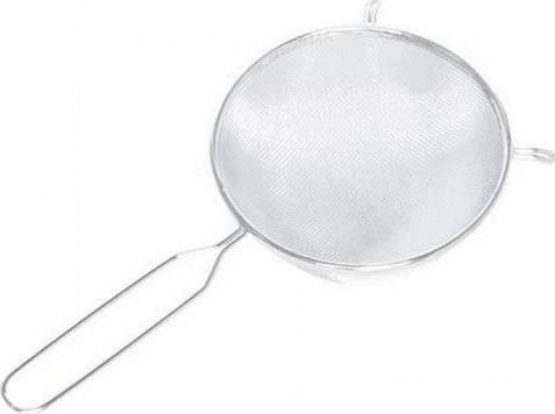 KitchenCraft KCSTRAIN16SS Medium / Small Sieve, Stainless Steel, 16cm, Silver - Image 3