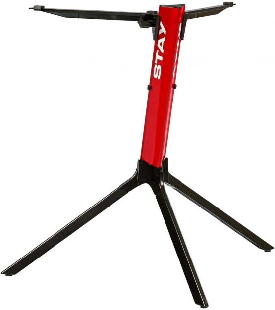 STAY MUSIC Compact Keyboard Stand with Bag - Red - Image 3