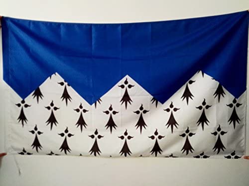AZ FLAG, Department of Côtes-d'Armor Flag, 2x3 Ft, Côtes-d'Armor Banner with Sleeve, 100% Polyester, Fade Resistant