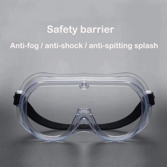 Safety Goggles Clear Wraparound Safety Glasses Eye Impacted Sealed Protective Work Goggles Over Spectacles for DIY Lab Grinding etc GENERAL PURPOSE GOGGLES CLEAR - Image 3