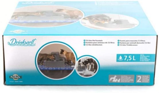 PetSafe Drinkwell Dog and Cat Water Fountain, Suitable for Large Dog Breeds and Multiple Pet Households, Easy-to-clean Design, Filter Included, 7.5 Litres - Image 4