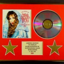 STEVIE NICKS/CD DISPLAY/LIMITED EDITION/COA/THE BEST OF STEVIE NICKS - TIME SPACE