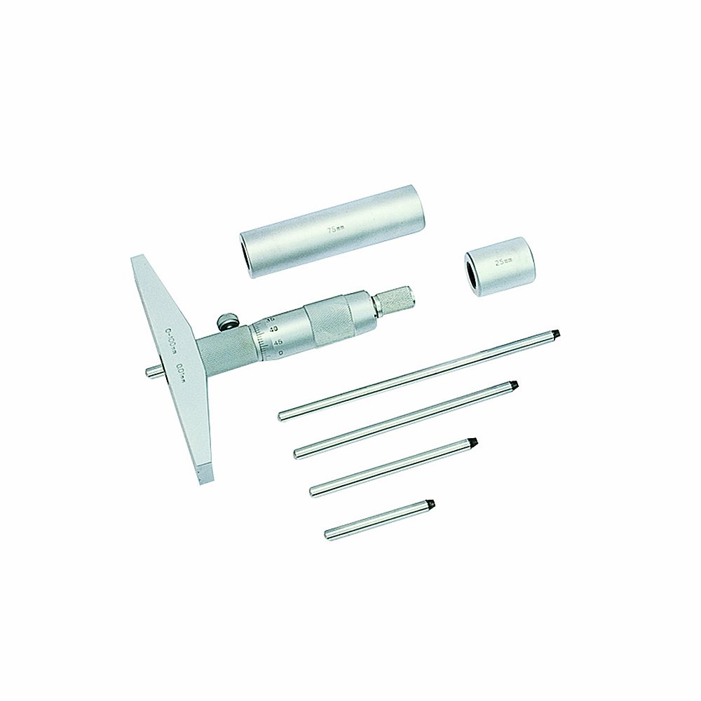 Metrica 44090 Depth micrometer 0-100mm, gray