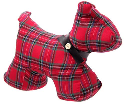 Puckator Polyester Door Stop - Tartan Scottie Dog, Mixed, Height 24cm Width 29cm Depth 10cm - Image 3