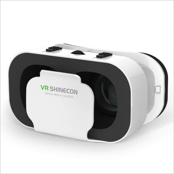 Virtual Real Store VR Headset Compatible with iPhone & Android Phone-Virtual Reality Headsets Google Cardboard -Mini Exquisite Light Weight- Comfortable New 3D VR Glasses(VR4.0 VR BOX, 1 PACK)